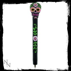 Długopis Meksykańska Czaszka- Sugar Petal Pen 16cm